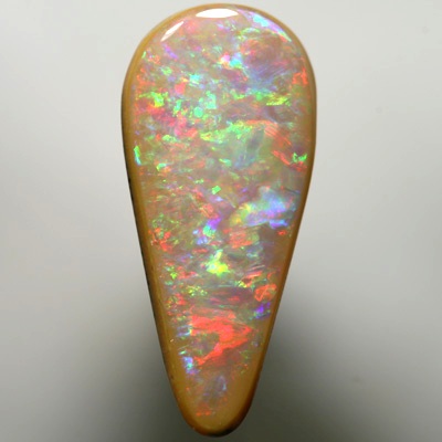 SOLID BOULDER OPAL Sparkling red, green and purpl fire. SEE VIDEO